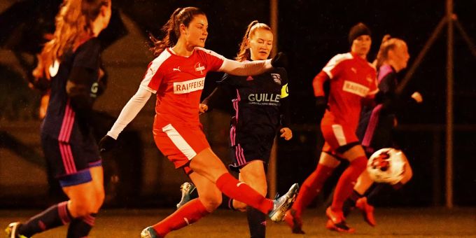 Fabiola Scheiber in Aktion. SC Schwyz