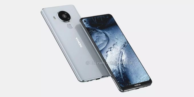 So wird das Nokia 7.3 laut OnLeaks und ipeeworld voraussichtlich aussehen. Nokia 7.3