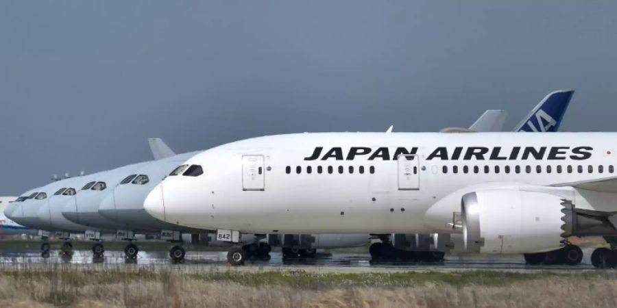 Maschine von Japan Airlines