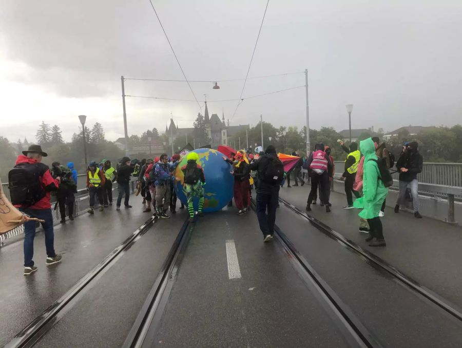 Das Wetter meinte es nicht gut mit den Teilnehmern.