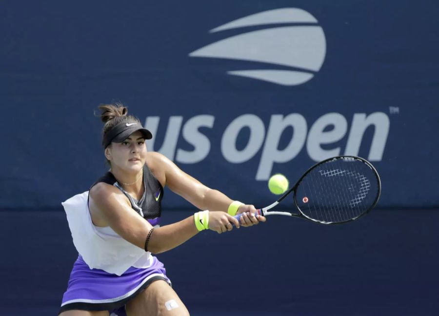 Titelverteidigerin Bianca Andreescu, Kanada, Weltnummer 6