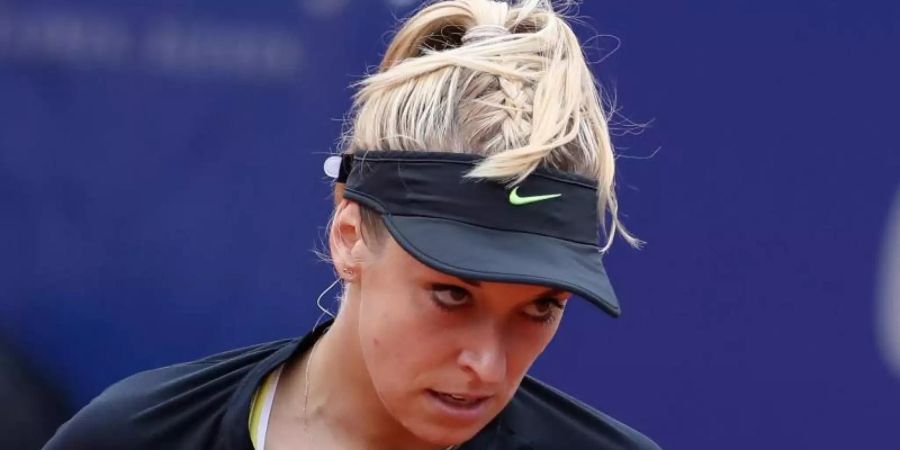 In Prag weiter auf Erfolgskurs: Sabine Lisicki. Foto: Daniel Karmann/dpa