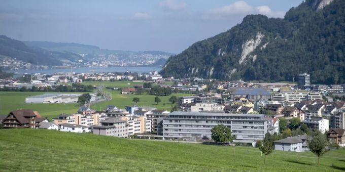 Stans NW. Das Kantonsspital Nidwalden in Stans