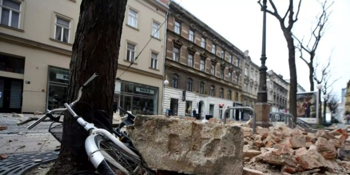 Erdbeben erschüttert Zagreb Erdbeben erschüttert Zagreb