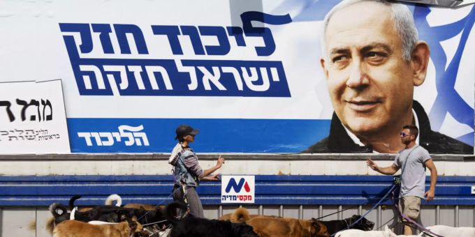 Benjamin Netanjahu und die Likud-Partei stellten die persönlichen Infos zu 6,5 Millionen Israelis online. benjamin netanjahu