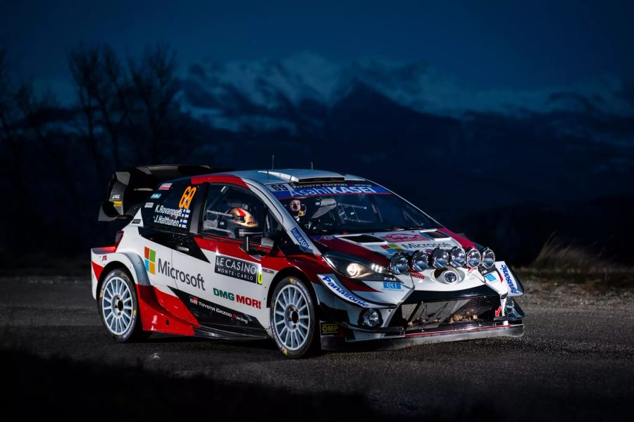 Kalle Rovanperä (FIN) ist der einzige WRC-Rookie in diesem Jahr. Sein Beifahrer bei Toyota ist Landsmann Jonne Halttunen (FIN).