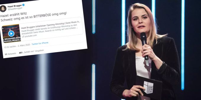 Man nennt sie «böse» - Hazel Brugger lacht über dünnhäutige Schweizer