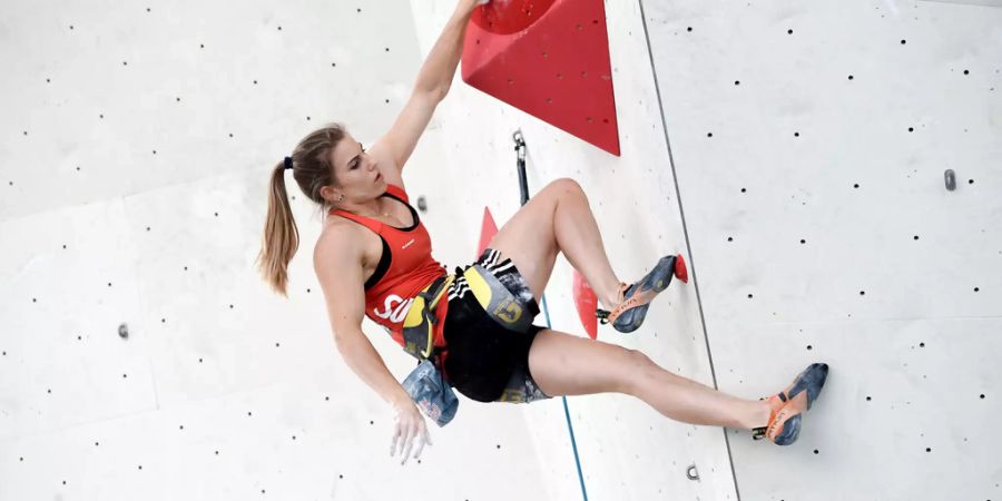 Petra Klingler Bouldern