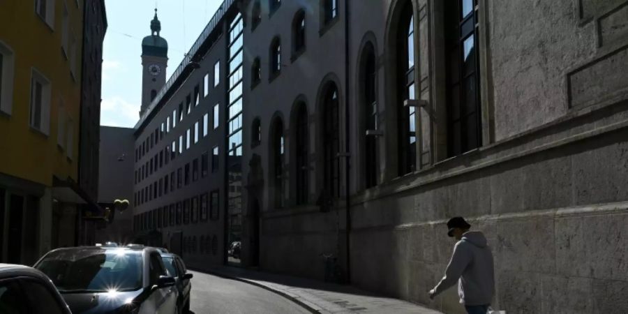 Eine Strasse in München