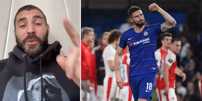 Auf Instagram - Benzema teilt gegen Frankreich-Stürmer Giroud aus