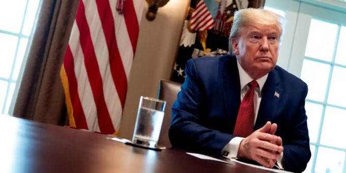 US-Präsident Trump im Weissen Haus US-Präsident Trump im Weissen Haus