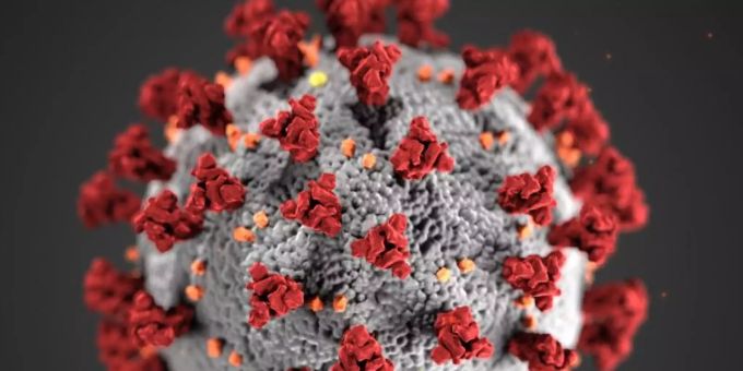 Eine vom Centers for Disease Control and Prevention (CDC) erstellte Illustration des neuartigen Coronavirus. Coronavirus
