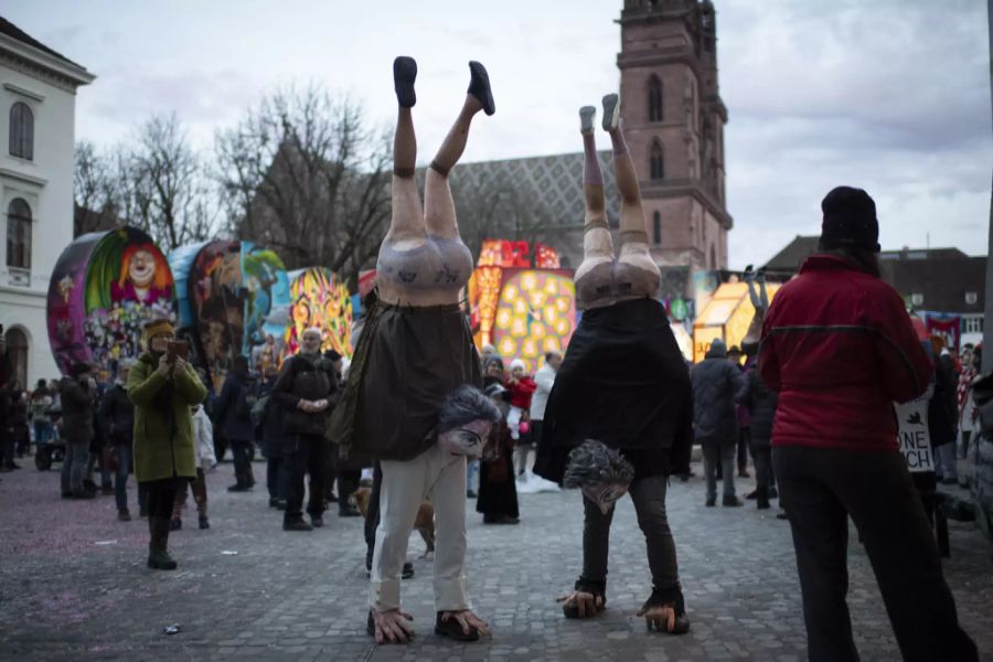 Die bunten und kreativen Kostüme kennen an der Fasnacht (fast) keine Grenzen.