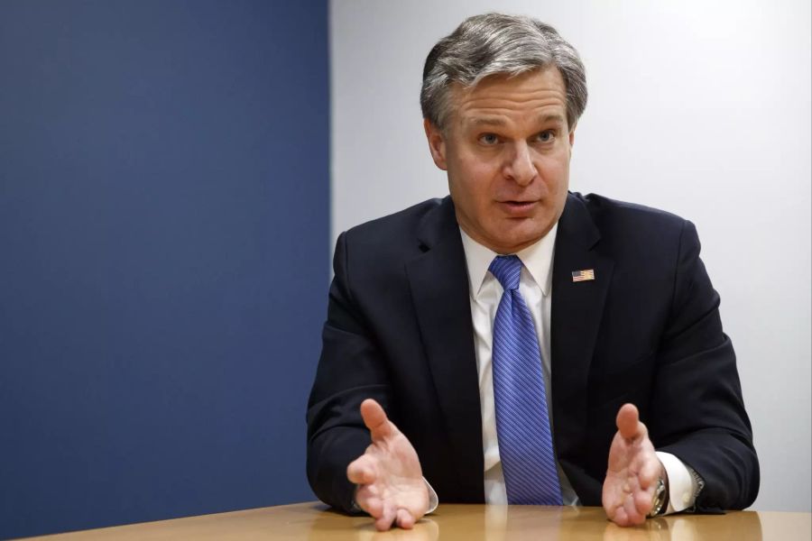 Christopher Wray FBI Anzug