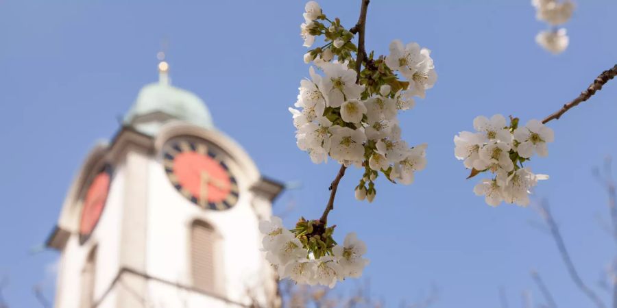 Die reformierte Kirche in Kloten.