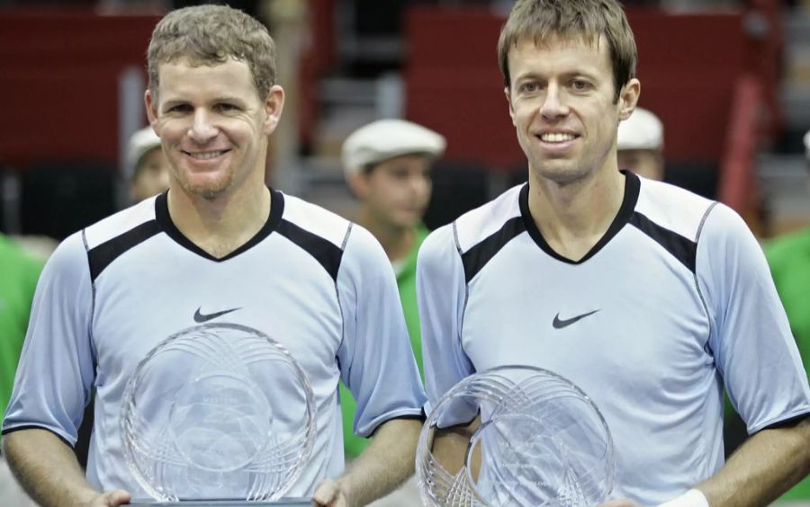 Mark Knowles (l.) spielte früher als Doppel-Spezialist auf der ATP-Tour.