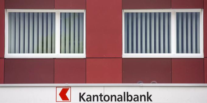 Eine Gebäude der Kantonalbank Obwalden. kantonalbank obwalden