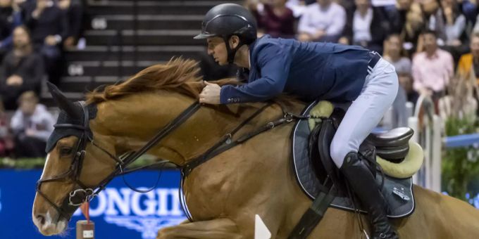 Steve Guerdat gewinnt den CSI Basel. CSI Basel Steve Guerdat