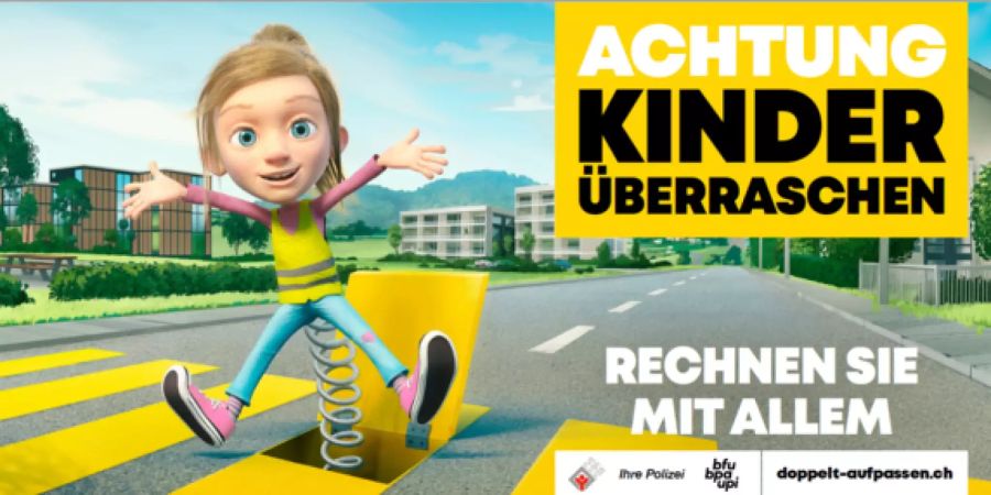 Richtiges Verhalten am Fussgängerstreifen