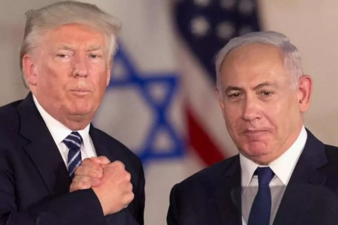 Donald Trump Benjamin Netanjahu