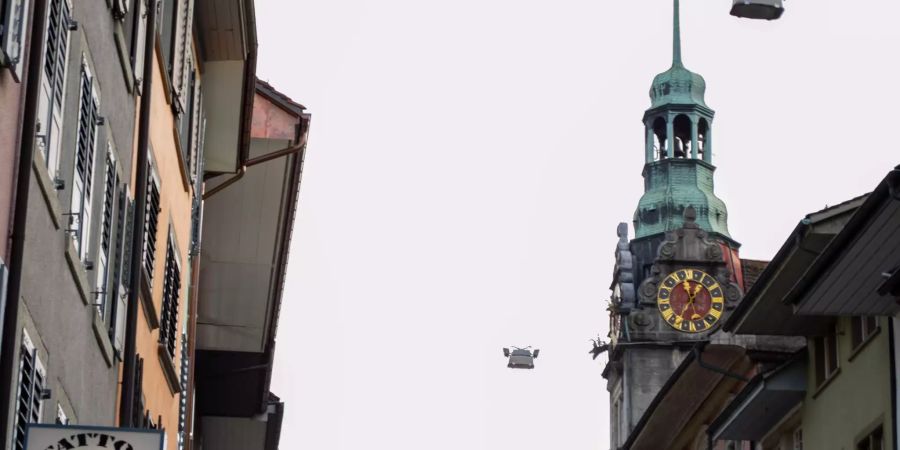 In der Altstadt von Lenzburg.