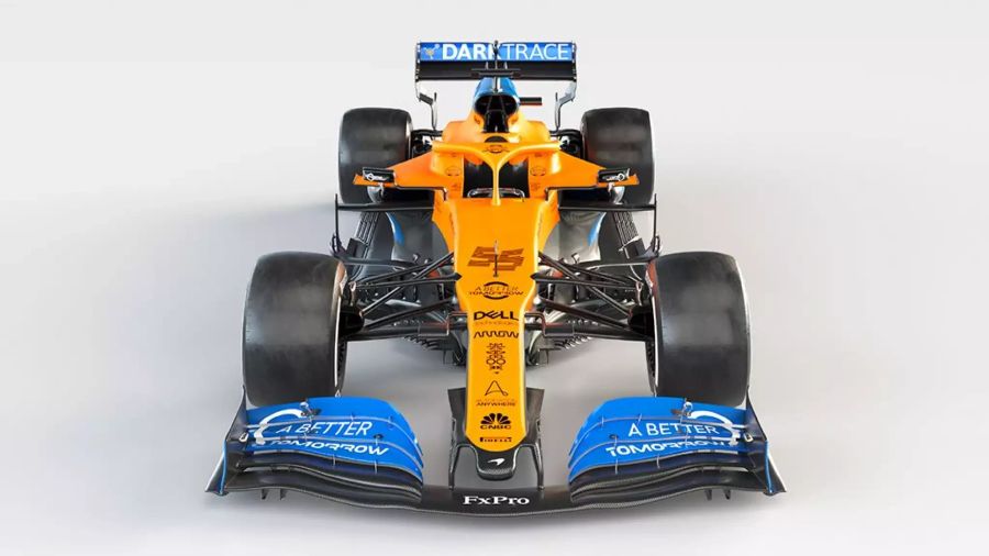 Der neue McLaren MCL35.