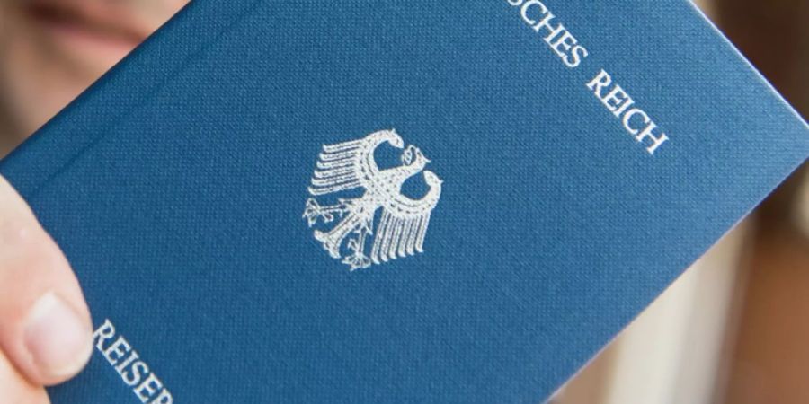 Ein «Pass» von Reichsbürgern