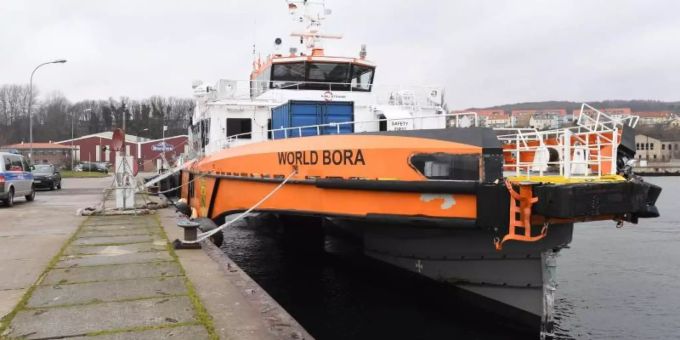 Sassnitz - Ermittlungen nach Schiffsunfall vor Rügen eingeleitet