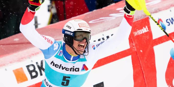 Zenhäusern Fünfter - Dreifachsieg für die Österreicher im Åre-Slalom