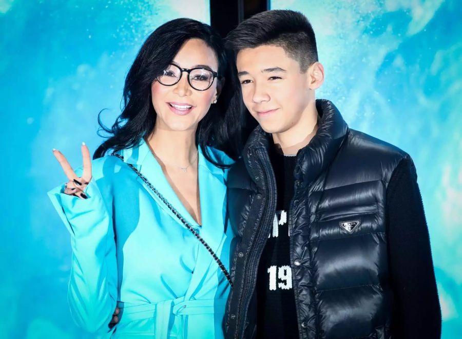 Verona Pooth und ihr Sohn Diego bei einem Fototermin zur Eröffnung des Frozen Eispalastes.