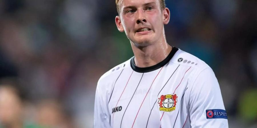 Julian Brandt spielt in der Bundesliga für Bayer Leverkusen. Foto: Marius Becker