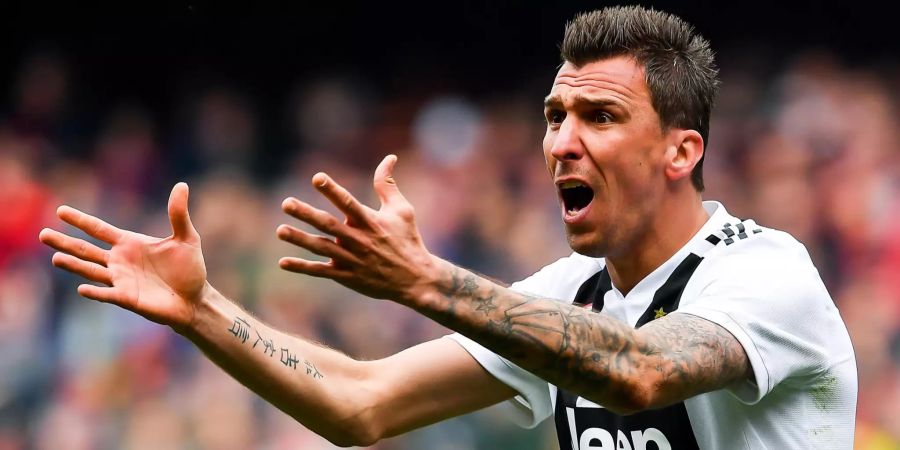 Mario Mandzukic Juventus Turin