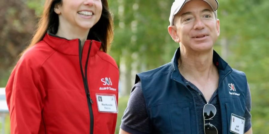 Amazon-Gründer Jeff Bezos und seine Frau MacKenzie lassen sich scheiden