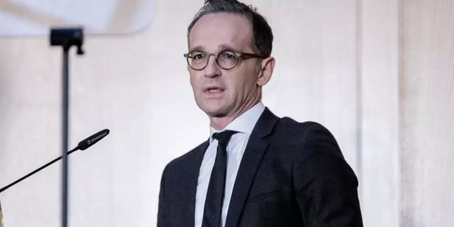 Aussenminister Maas über die Nato-Luftangriffe auf Serbien vor 20 Jahren: «Ich glaube nach wie vor, dass die deutsche Beteiligung ein Ausfluss verantwortungsbewussten Handelns gewesen ist.» Foto: Christoph Soeder