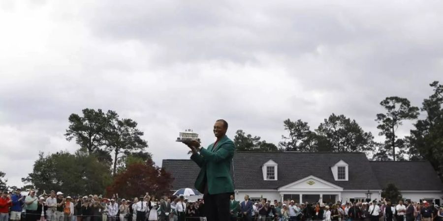 Auf der Golf-Weltrangliste Sechster: Tiger Woods. Foto: Matt Slocum/AP/dpa