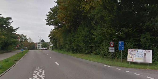 Mord in Dübendorf: Der Ortseingang.