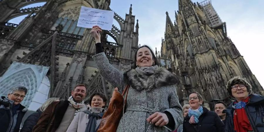 Gästeführer erklären Touristen in deutschen Städten Land und Leute. Dabei ist immer mehr Entertainment gefragt. Foto: Oliver Berg