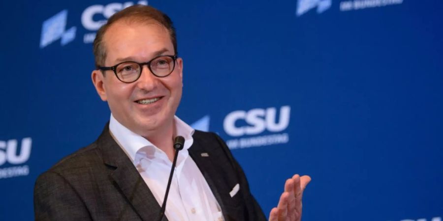 CSU-Landesgruppenchef Alexander Dobrindt