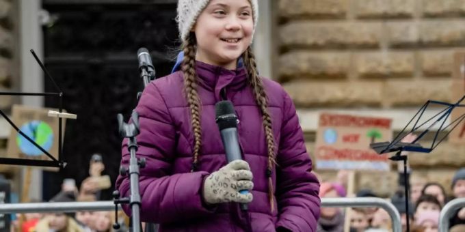 Greta Thunberg bei einer Demo Anfang März in Hamburg Greta Thunberg bei einer Demo Anfang März in Hamburg