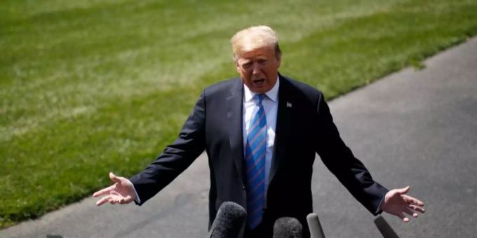 US-Präsident Trump: «Ich bin sicher, dass der Iran bald reden will.» Foto: Ting Shen/XinHua US-Präsident Trump: «Ich bin sicher, dass der Iran bald reden will.» Foto: Ting Shen/XinHua