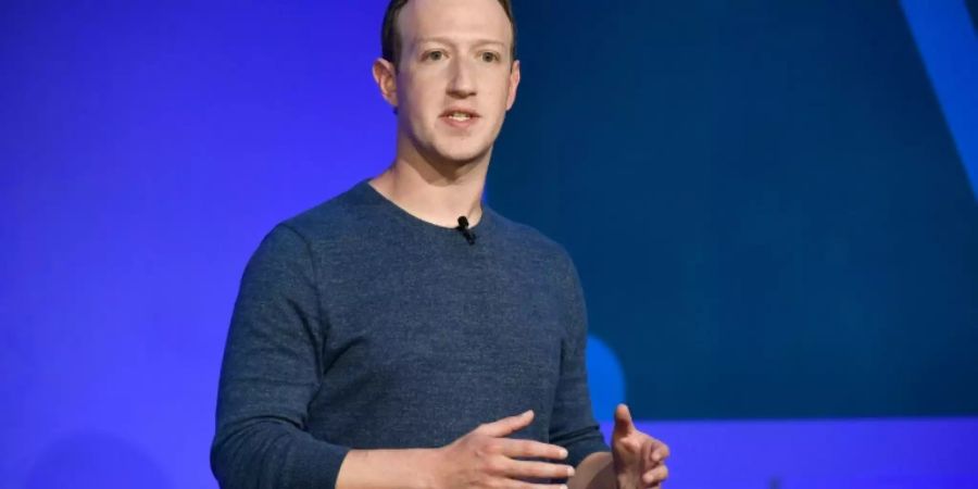 Mark Zuckerberg im Mai auf einer Konferenz in Paris