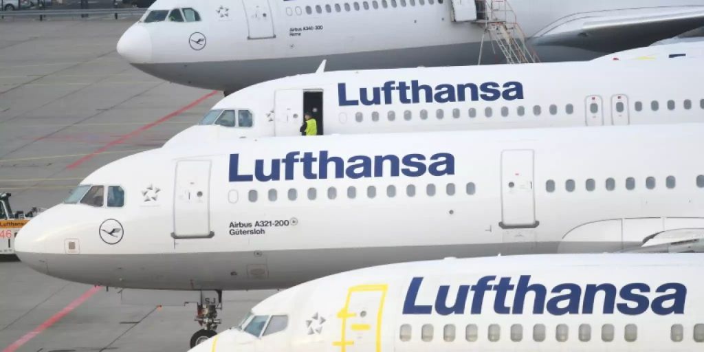 flug lufthansa von new york nach münchen notlandung