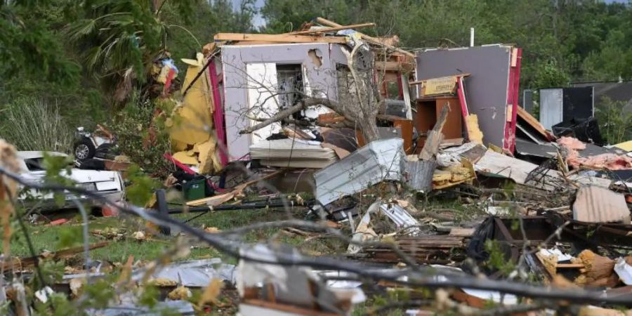 Tornadoschäden im texanischen Franklin