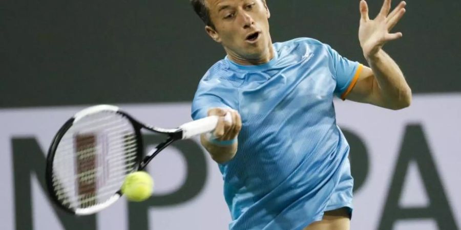 Steht in Monte Carlo in Runde zwei: Philipp Kohlschreiber. Foto: Ringo Chiu/ZUMA Wire
