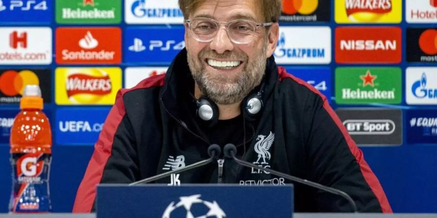 Trainer Jürgen Klopp will mit dem FC Liverpool noch das Fussball-Wunder schaffen. Foto: Peter Byrne/PA Wire