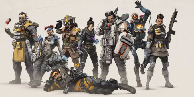 Ein Artwork zu Apex Legends vom Publisher Electronic Arts. Apex Legends Electronic Arts