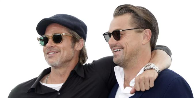 Brad Pitt und Leonardo DiCaprio arbeiten zusammen. Brad Pitt