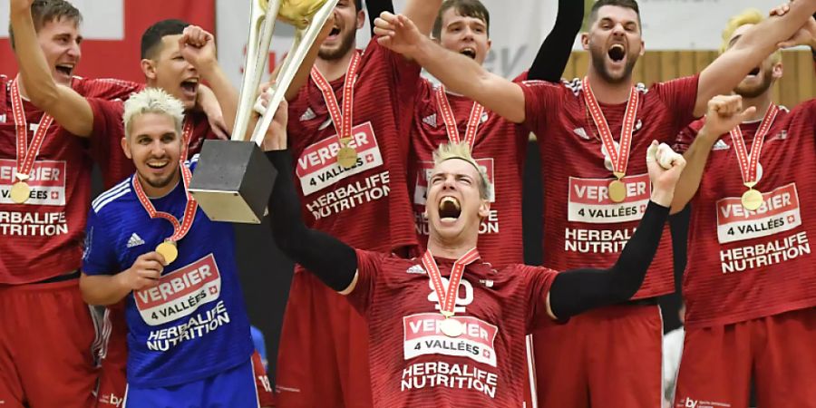 Grenzenloser und hochverdienter Jubel bei den Volleyballern von Lausanne UC