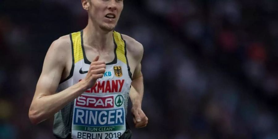 Richard Ringer ist bei den deutschen Cross-Meisterschaften ein Doppelsieg gelungen. Foto: Sven Hoppe