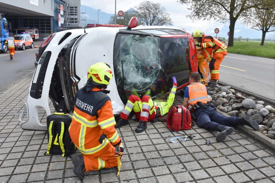 Unfallfoto Hauptstrasse